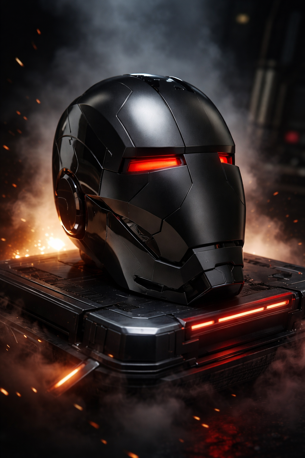 Iron man Black helmet