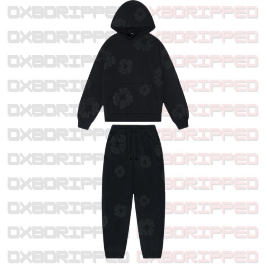 Denim tears tracksuit 'Monochrome'