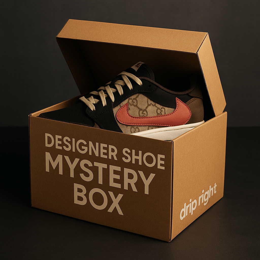 Designer shoe mystery box