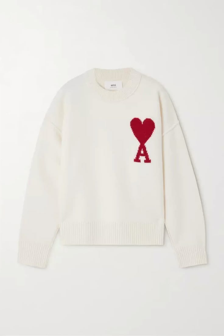 Ami Paris Sweater White