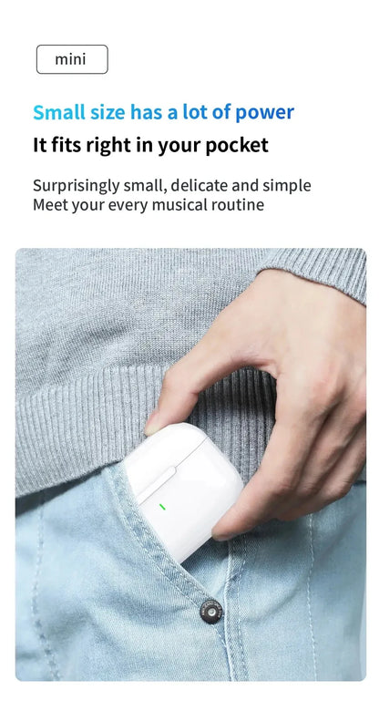 Original Pro 5 TWS Max Wireless Bluetooth Earphones Sport Earbuds  In Ear Noise Cancelling Headset For iPhone Android Headphone