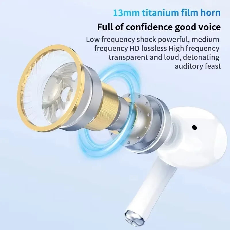 Original Pro 5 TWS Max Wireless Bluetooth Earphones Sport Earbuds  In Ear Noise Cancelling Headset For iPhone Android Headphone