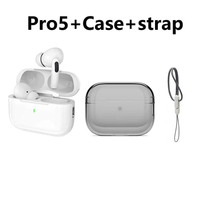 Original Pro 5 TWS Max Wireless Bluetooth Earphones Sport Earbuds  In Ear Noise Cancelling Headset For iPhone Android Headphone