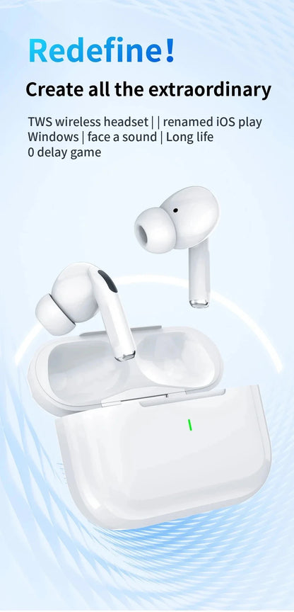 Original Pro 5 TWS Max Wireless Bluetooth Earphones Sport Earbuds  In Ear Noise Cancelling Headset For iPhone Android Headphone