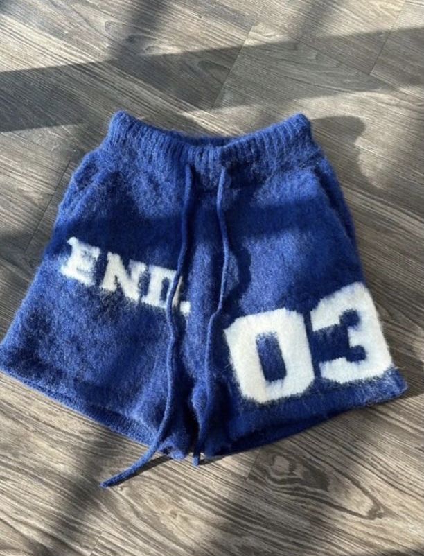 Mohair shorts