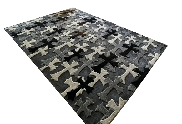 Chrome Hearts Rug (Size customizable)