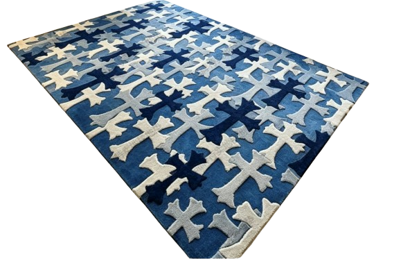 Chrome Hearts Rug (Size customizable)
